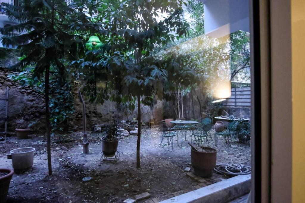 Calm And Cozy Flat With Romantic Garden Athens Ngoại thất bức ảnh